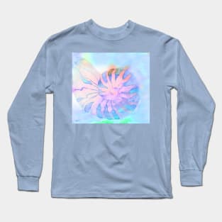 NAUTILUS CONCH SEA SHELL IMPRESSIONS Long Sleeve T-Shirt